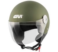 Casco Demijet GIVI 10.7 Mini J Verde Opaco Taglia Size L