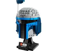LEGO Star Wars 75408 Casco di Jango Fett - Modellino Replica dal Mandaloriano - Kit di Modellismo per Adulti da Costruire con Supporto, Targhetta e Antenna - Regalo per i Fan de L'Attacco dei Cloni