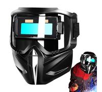Casco Di Saldatura A Oscurità Automatica -Auto -demunking -Weißhelm | Copertura Del Viso Di Saldatura | Elimina Cappuccia Di Protezione Per Il Gruppo Di Costruzione Del Tubo I Progetti Di Sculture Per
