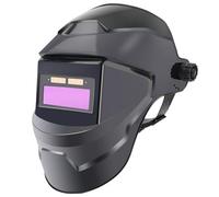 Casco di saldatura a oscurità automatica, PP leggero 8x11 a energia solare con obiettivo LCD resistente al calore 180 掳 Regolabile