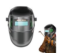 Casco di Saldatura Funzione Auto-Oscurante, Schermo Protezione per Saldatura, Schermo Facciale per Cantiere Manutenzione Industriale Scultura Riparazione Utensili Agricoli