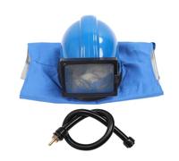 Casco di Sandbaster di Respicefinem con abito senza maniche materiale addominali per taglio e pulizia di pittura a sabbia e pulizia