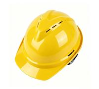 Casco di sicurezza, casco in ABS ventilato, classe 10 kV | Protezione della testa con sospensione a 4 punti e regolazione a cricchetto; sicurezza e comfort
