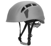 Casco di sicurezza, casco protettivo per la protezione della testa per lo sport all'aria aperta per alpinismo, arrampicata, pattinaggio a rotelle, speleologia, bungee jumping, ciclismo(grigio)