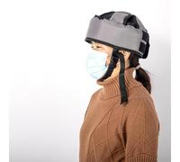 GEDRACKPMYN Casco di Sicurezza con Cappuccio di Protezione per la Testa, Casco Morbido per Crisi epilettiche, previene lesioni alla Testa, Cappello Protettivo Morbido Spesso Regolabile