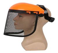 Casco di sicurezza con visiera in rete Caschi protettivi per decespugliatore forestale (rosso)