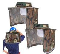 Casco di Sicurezza con Visiera Parasole a Tesa Completa | Schermo Collo in Rete con Tesa Completa 2 Pezzi,Accessorio per Casco con Protezione UV e Banda Rifrangente per Escursionismo Pesca Campeggio