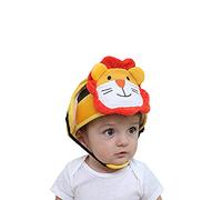 Casco di sicurezza del bambino del fumetto del bambino cappello infantile che cammina il cappello di protezione della testa, leone
