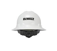 Casco di sicurezza DEWALT DPG11FB con visiera completa e sospensione a cricchetto - Bianco