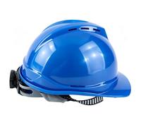 Casco di sicurezza in ABS a tesa intera, classe 10 kV | Casco leggero con sospensione a 4 punti e regolazione a cricchetto, taglia unica per adulti