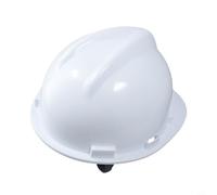 Casco di sicurezza in ABS con centro di gravità basso, perfetto per lunghe ore in loco (bianco)