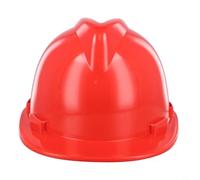 Casco di sicurezza in ABS con centro di gravità basso, perfetto per lunghe ore in loco (rosso)