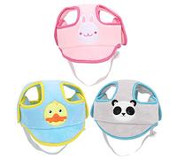 Casco di sicurezza per bambini, casco di sicurezza regolabile in cotone per copricapo traspirante(GRIGIO)