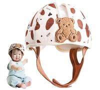 Casco di sicurezza per bambini, Casco per bambini anti-shock regolabile Casco protettivo in cotone traspirante Casco anti-caduta Cappello anticollisione per bambini che gattonano e camminano