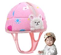 Casco di sicurezza per bambini, Casco per bambini anti-shock regolabile Casco protettivo in cotone traspirante Casco anti-caduta Cappello anticollisione per bambini che gattonano e camminano