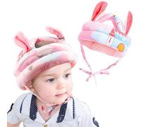 Casco di sicurezza per camminare per bambini, traspirante, protezione per la testa, cappello di sicurezza anti-caduta per camminare e giocare, blu