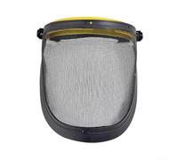 Casco di sicurezza per motosega con elmetto rigido e filo di acciaio protettivo per protezione facciale per uso forestale