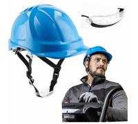 Casco di sicurezza PLONER a 4 punti, blu