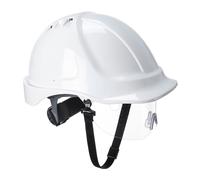 Casco Di Sicurezza Portwest PW55 Endurance Con Visiera E Cinturino A Ratch