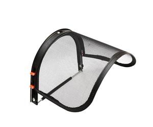 Casco Di Sicurezza Regolabile - Facepiece A Rete Protettiva | Visor Protettiva In Filo D'acciaio Per Il Taglio Degli Alberi | Guardia Del Viso Regolabile Con Design A Fuoco | Attaccamento Del Casco A