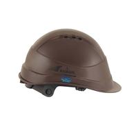 Casco Di Sicurezza Shelblast Con Picco In Plastica (Marrone) GEC