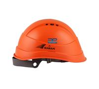 Casco Di Sicurezza Shelblast Senza Picco (Cromo Arancione) S2U