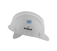 Casco Di Sicurezza Shelmet Con Supporto In Plastica (Bianco)