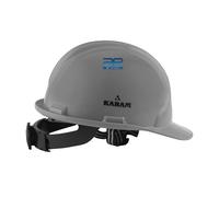 Sheltek Sicurezza Casco Con Cricchetto Tipo Regolabile (Grigio)