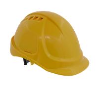 Casco Di Sicurezza - Ventilato (Giallo) | 502Y Sealey Nuovo