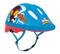 Seven Polska Klein-Kind Fahrradhelm Spidey, Casco Bimbo 0-24, Azzurro, XS: 44-48cm