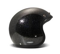 Casco DMD Retro Glitter Nero Taglia XS