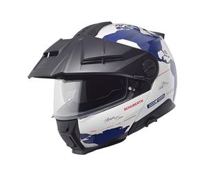 Casco E2 ATLAS Blu Bianco SCHUBERTH - UE: M