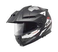 Schuberth E2 Trail Casco, grigio/bianco, Taglia L (59)