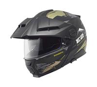 Schuberth E2 Trail Casco, nero/oro, Taglia XXL (63)