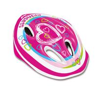Casco EASY GIRL Aereodinamico per Bambini Misura 52-56 cm con Fori di Aerazione Rosa o Fucsia