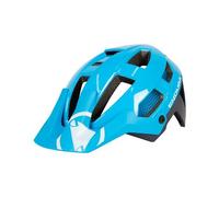 Casco endura singletrack blu elettrico