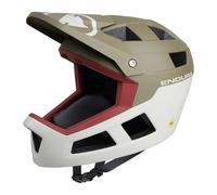 Endura Singletrack Mips Downhill Helmet Verde L-XL Tweed Green