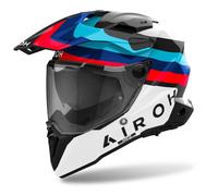 Casco Enduro Airoh Commander 2 Doom Nero Lucido XL