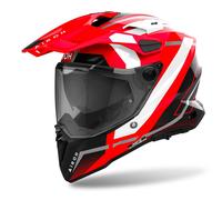 Casco enduro Airoh Commander 2 Mavick rosso lucido XS