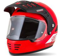 Casco enduro Cassida FormX Jawa RotaX rosso-bianco-oro 2XL