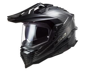 Casco Enduro LS2 MX701 Explorer Carbon Nero Lucido 2XL