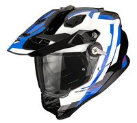 Casco enduro Scorpion ADF-9000 Air Patrol nero-blu-bianco L