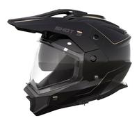 Casco Enduro Shot Trek Rally nero e beige L