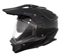 Casco Enduro Shot Trek Rally nero e beige S
