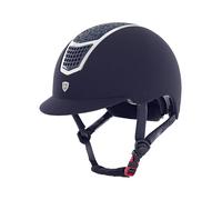 Equestro cap Modello Eclpise Stone Velvet M, Nero