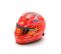 MODELLINO CASCO F1 SPARK MODEL ALPINE ESTEBAN OCON BAKU GP 2023 SCALA 1/5