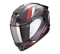 Scorpion EXO-1400 Evo Air II Carbon Mirage, casco integrale S male Nero/Rosso/Bianco