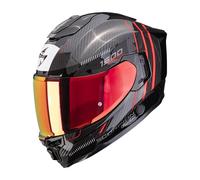 Casco EXO-1500 AIR ZITY CARBON Nero Rosso SCORPION - UE: 2XL