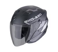 Scorpion EXO-230 Band, casco aperto S male Opaco Nero/Grigio/Argento