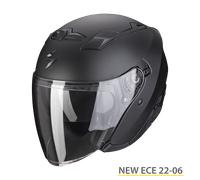 Scorpion EXO-230 Solid, casco a getto XS male Nero Opaco